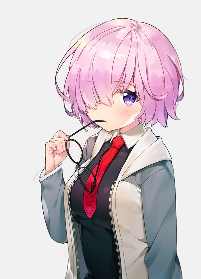mash kyrielight (fate and 1 more) drawn by ayamy