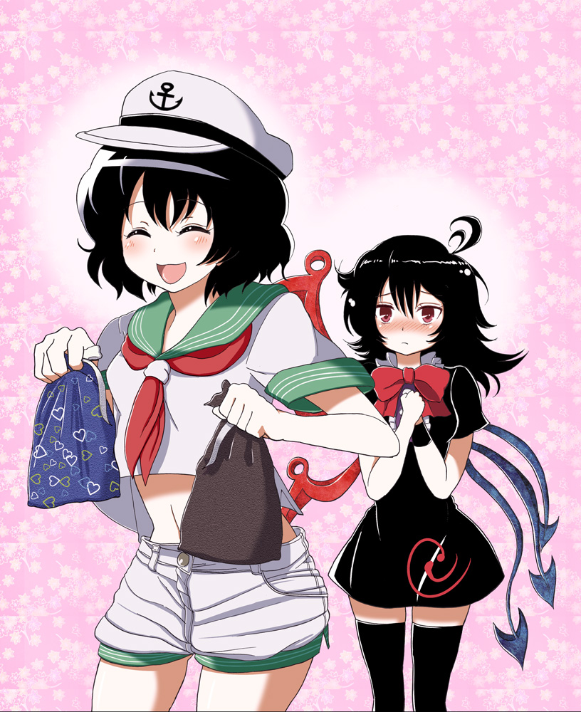 houjuu nue and murasa minamitsu (touhou) drawn by mokumokuren_(atariya_kyoushitsu)
