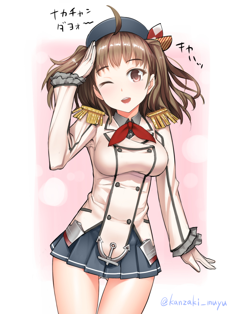 kashima and naka (kantai collection) drawn by kanzaki_muyu