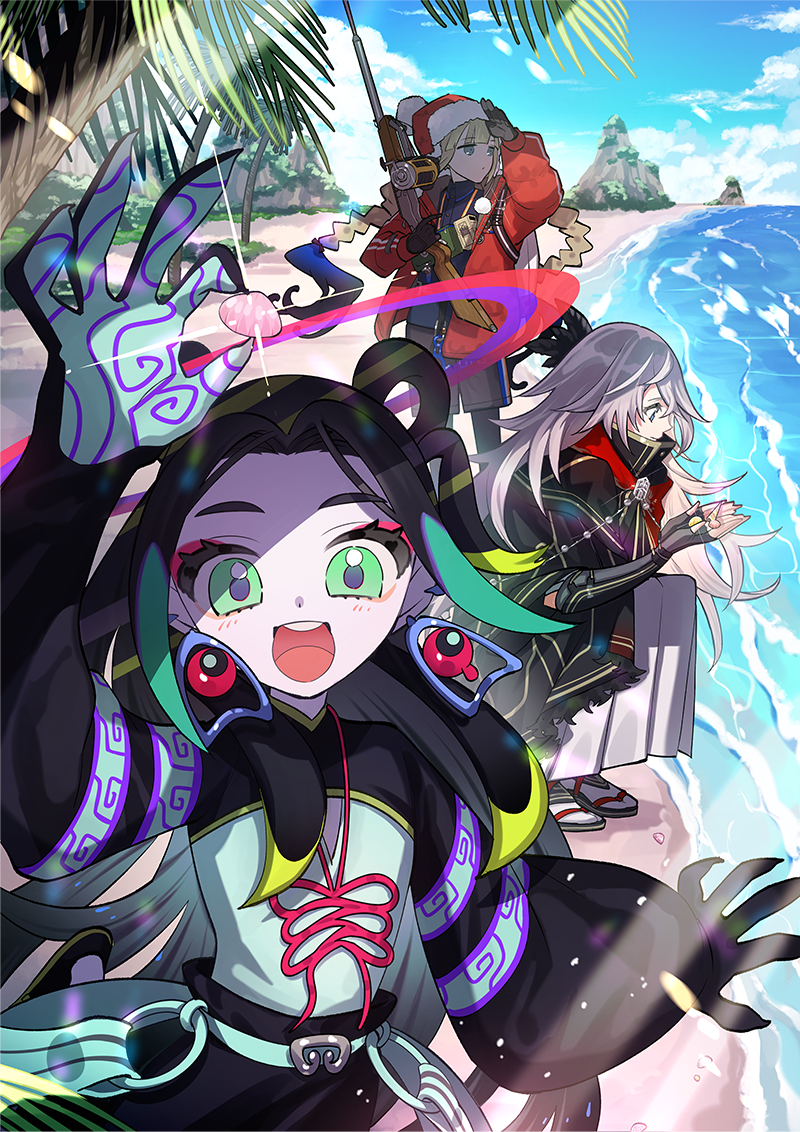 nemo, captain nemo, taisui xingjun, and saika magoichi (fate and 1 more) drawn by kuyuu_(somari)