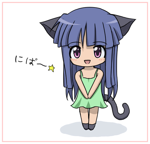 furude rika (higurashi no naku koro ni) drawn by jadf