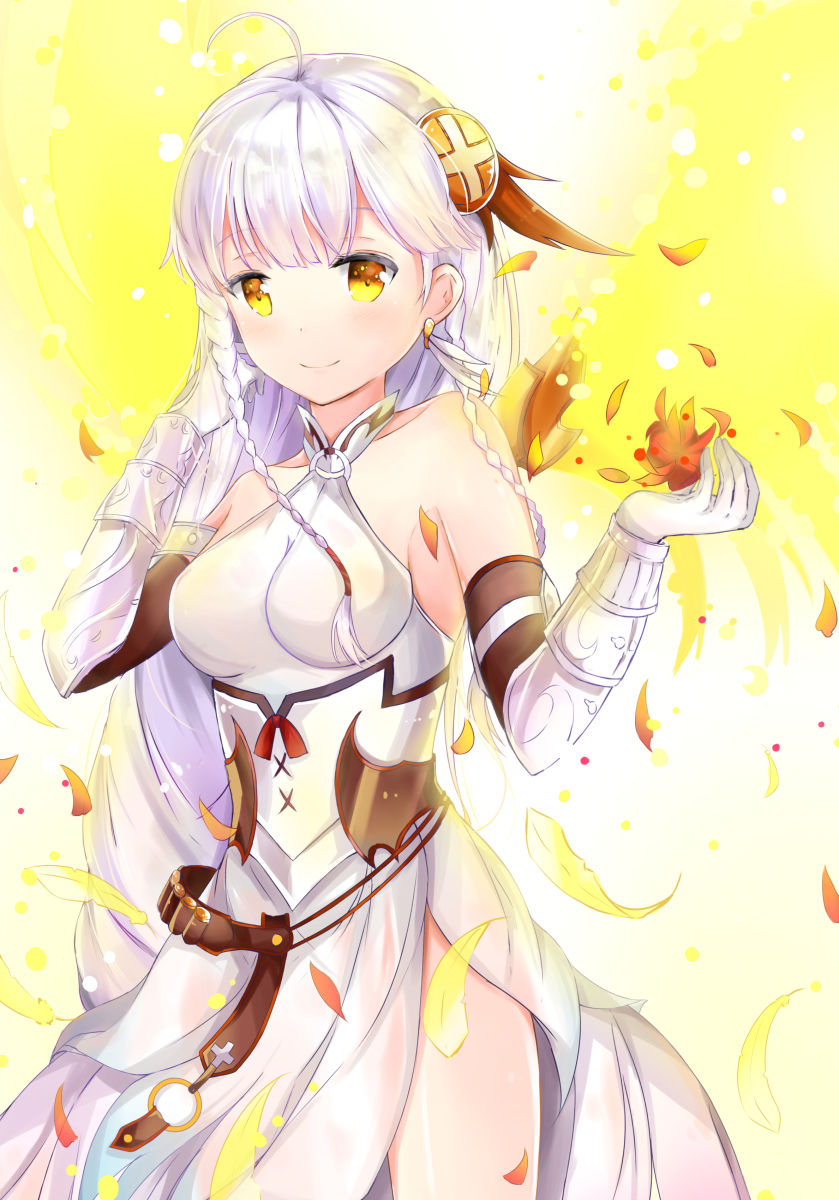 valkyrie and light valkyrie (puzzle & dragons) drawn by konka
