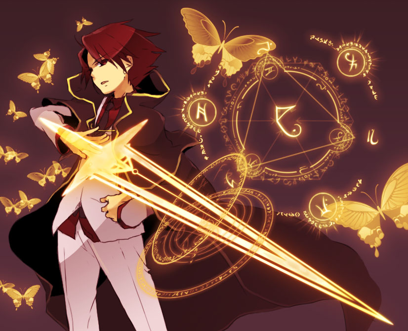 ushiromiya battler (umineko no naku koro ni) drawn by yuzu_juncgr