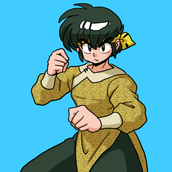 hibiki ryouga (ranma 1/2) drawn by wanta_(futoshi)