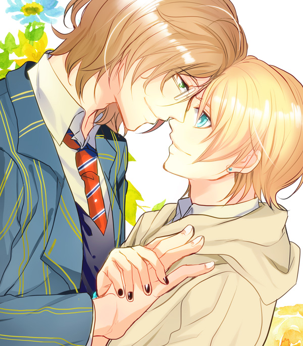 kurusu shou and shinomiya natsuki (uta no prince-sama) drawn by shoko_makiko