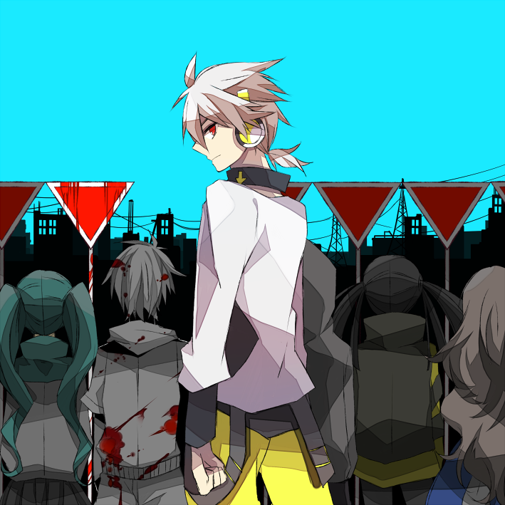 kozakura marry, kido tsubomi, ene, konoha, amamiya hibiya, and 1 more (kagerou project and 5 more) drawn by yuzuru_(xxelysionxx)