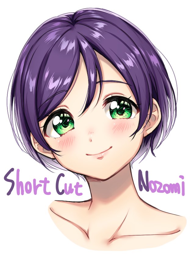 tojo nozomi (love live! and 1 more) drawn by umeno