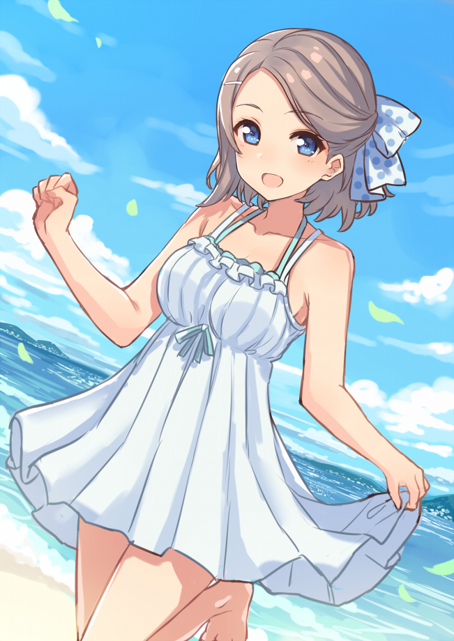 watanabe you (love live! and 1 more) drawn by hajime_kaname