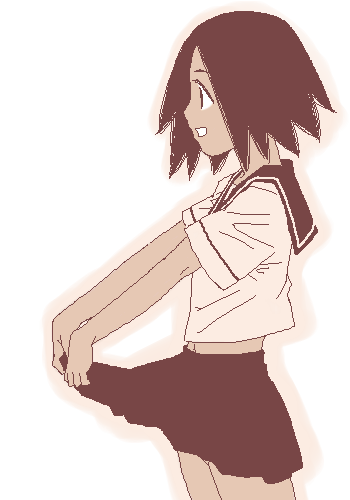 sekiutsu maria tarou (sayonara zetsubou sensei) drawn by gusu