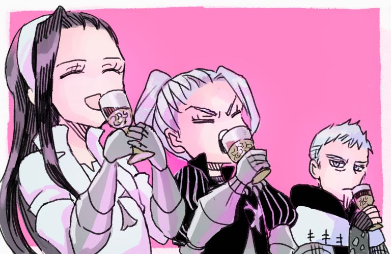 jericho, guila, and hendricksen (nanatsu no taizai) drawn by noshima