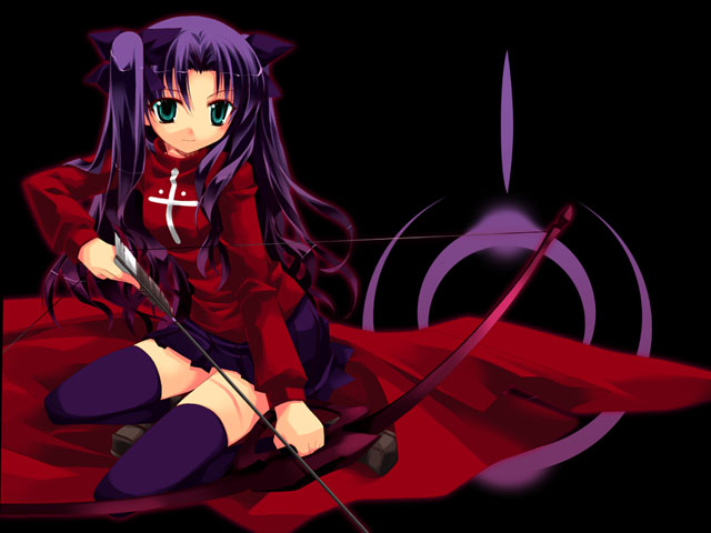tohsaka rin (fate and 1 more) drawn by minazuki_haruka
