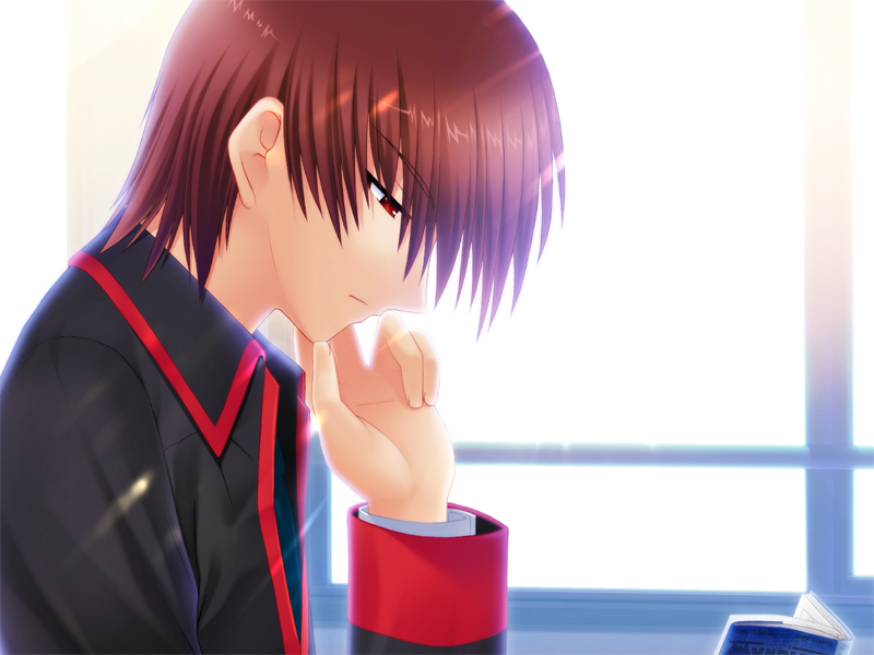 natsume kyousuke (little busters!) drawn by hinoue_itaru and na-ga