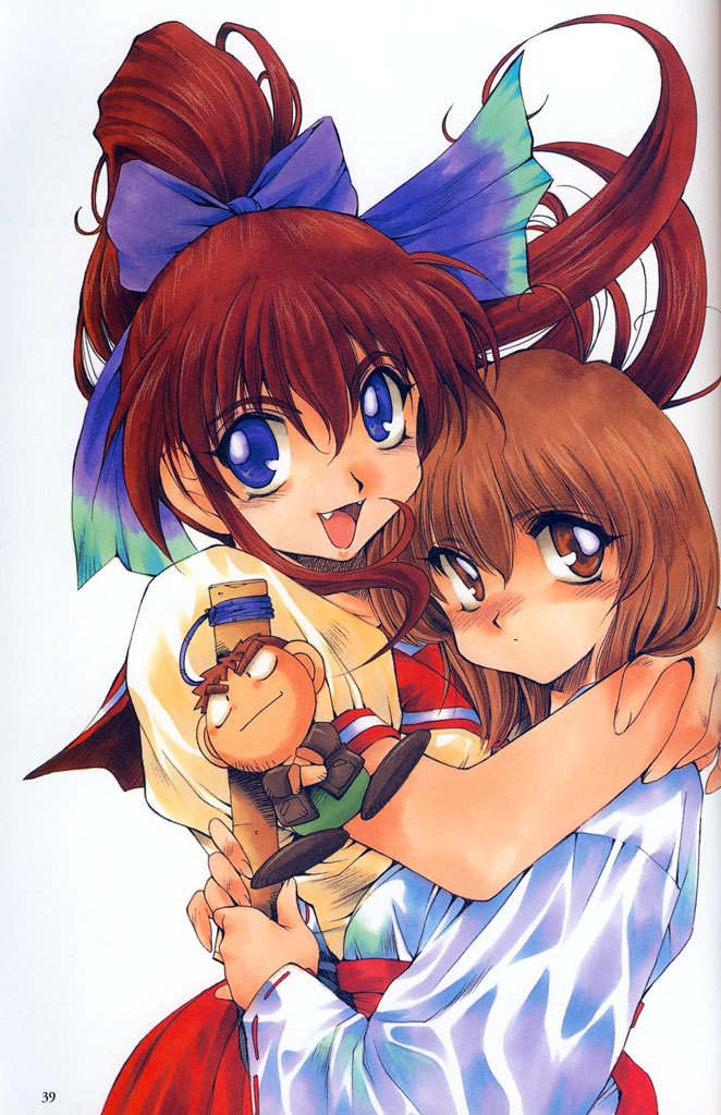 mitsurugi ryouko and onizuka miyuki (real bout high school) drawn by inoue_sora