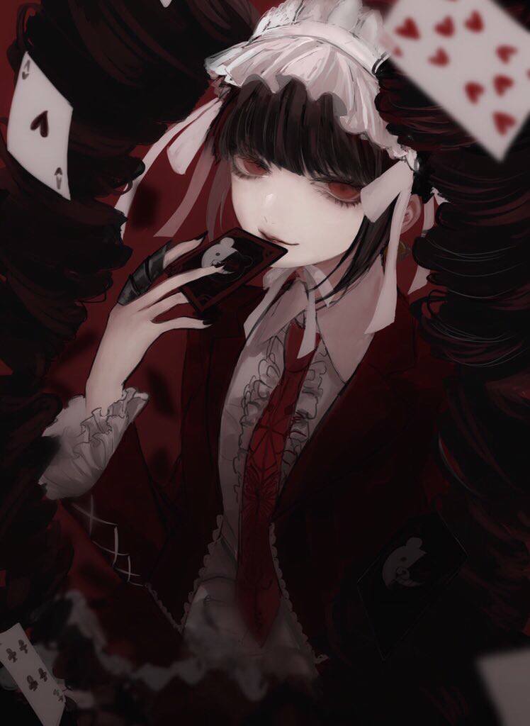celestia ludenberg (danganronpa and 1 more) drawn by satoukusuri