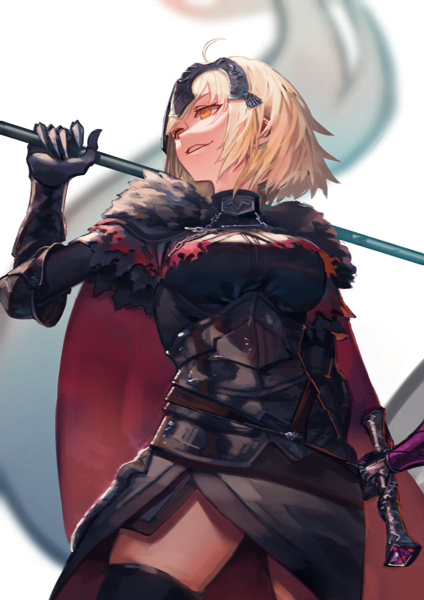 jeanne d'arc alter (fate and 1 more) drawn by ukimesato