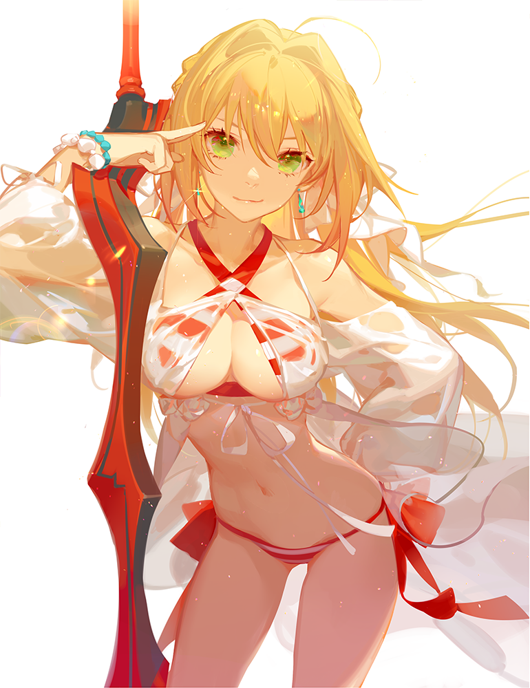nero claudius (fate and 1 more) drawn by ask_(askzy)