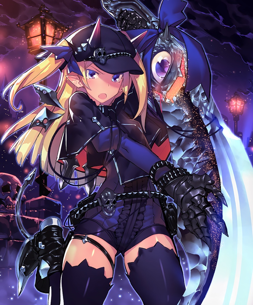demon eater (shingeki no bahamut and 1 more) drawn by kanjy00u
