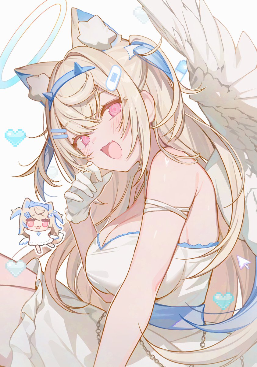 fuwawa abyssgard (hololive and 1 more) drawn by icomochi