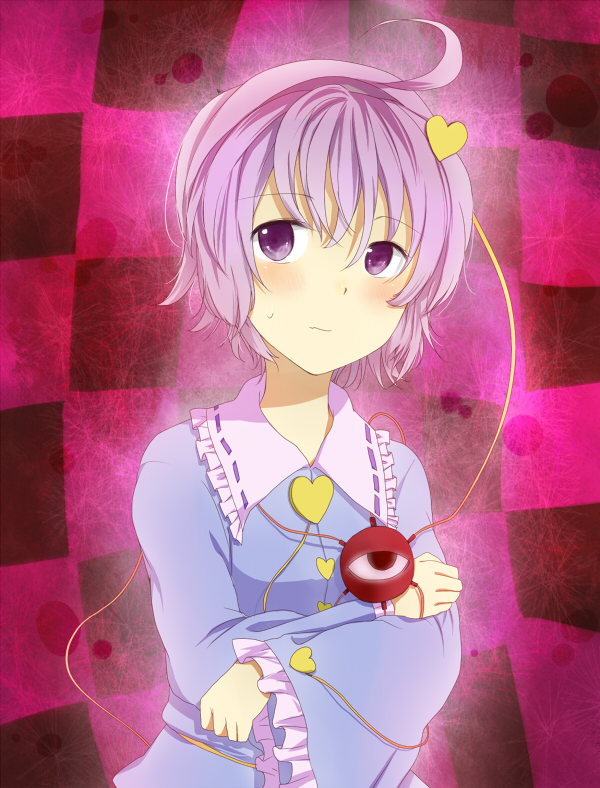 komeiji satori (touhou) drawn by kutsushita_(tokati_r)