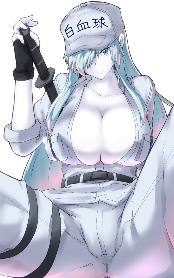 white blood cell and u-1196 (hataraku saibou and 1 more) drawn by reta_su_gohan