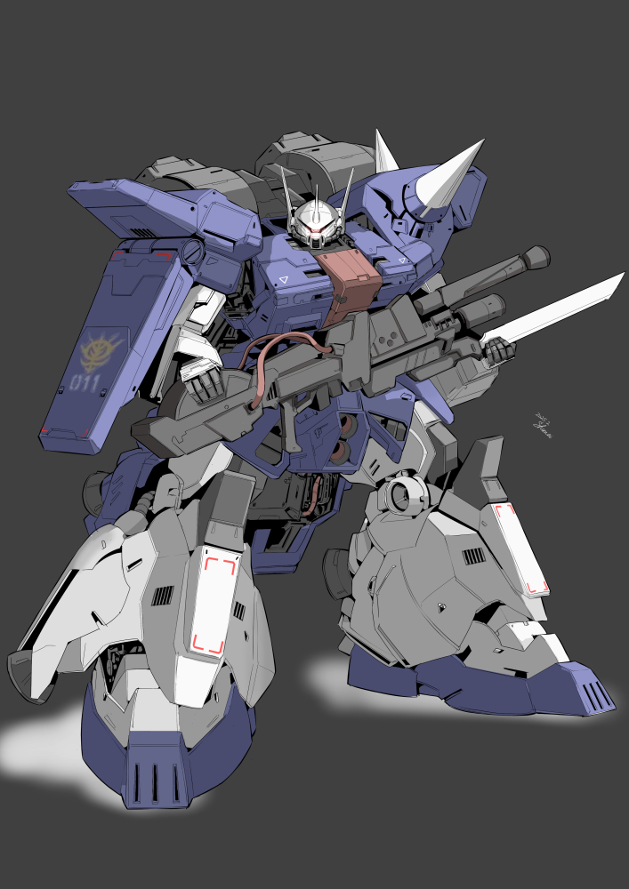 zaku iii and zaku iii rakan dahkaran custom (original and 2 more) drawn by kurashou_shumei