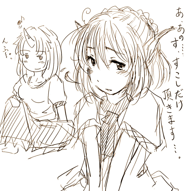 mizuhashi parsee and hoshiguma yuugi (touhou) drawn by daro