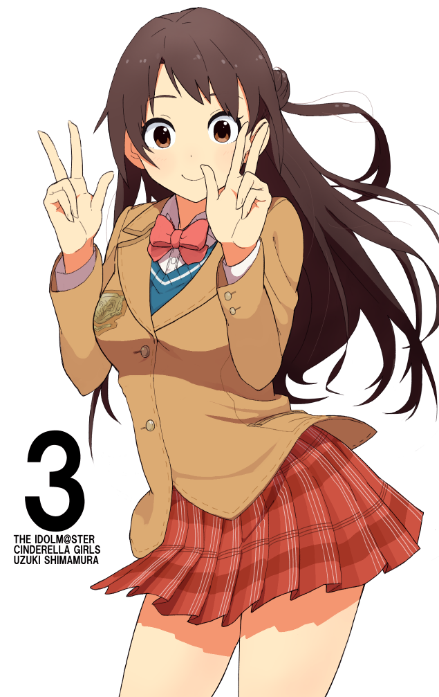 shimamura uzuki (idolmaster and 1 more) drawn by accio