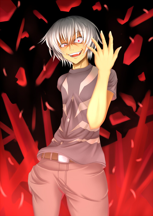 accelerator (toaru majutsu no index) drawn by aru_tia