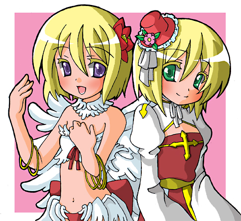 arch bishop and wanderer (ragnarok online) drawn by monou0135