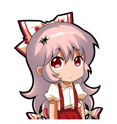 fujiwara no mokou and mike pence (touhou and 1 more) drawn by jokanhiyou
