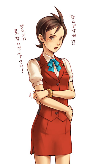 apollo justice (ace attorney and 1 more) drawn by kobashi