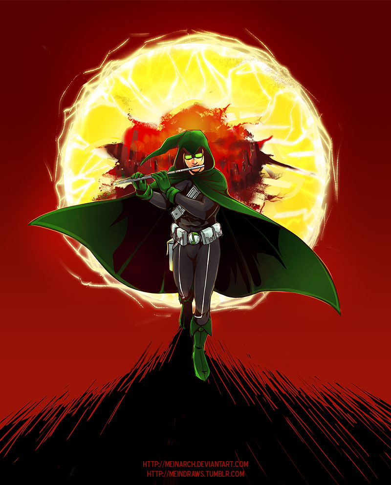 pied piper (dc comics) drawn by meinarch