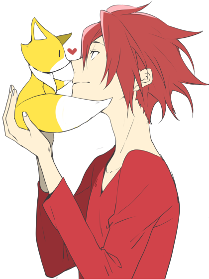 tsunashi takuto and prez (star driver) drawn by yuzumame