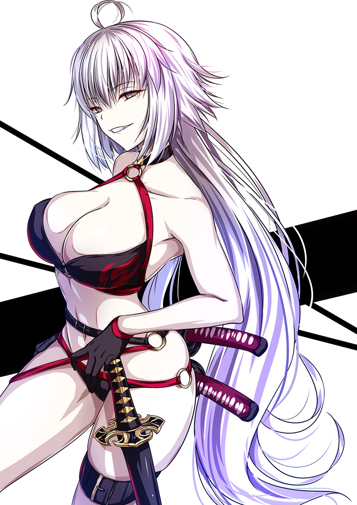 jeanne d'arc alter (fate and 1 more) drawn by akeyama_kitsune