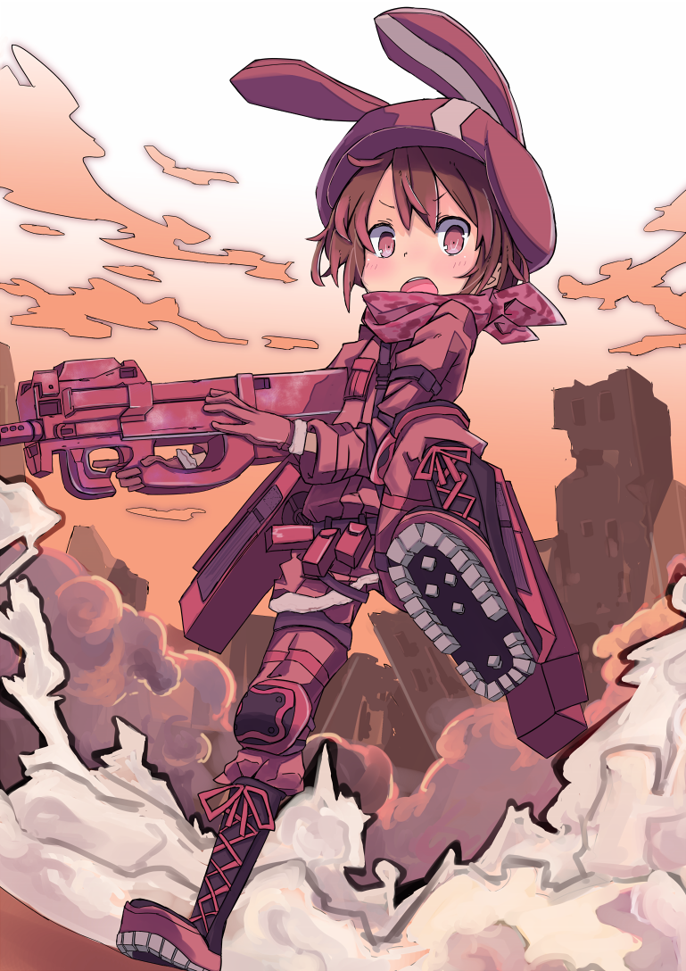 llenn (sword art online and 1 more) drawn by steins_schwanz