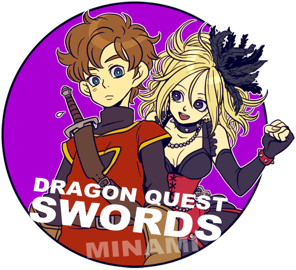 setia and hero (dragon quest and 1 more) drawn by dramatica