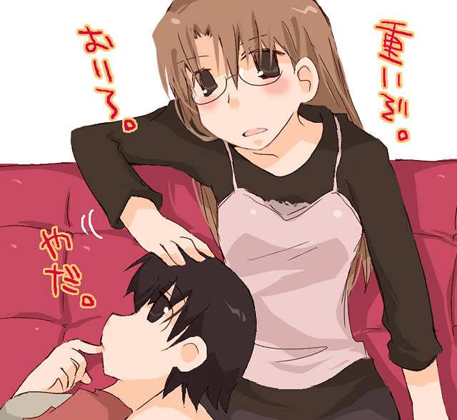 takino tomo and mizuhara koyomi (azumanga daioh and 1 more) drawn by mayukichi