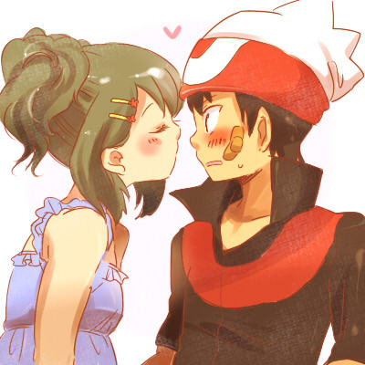 may and brendan (pokemon and 1 more) drawn by uramai