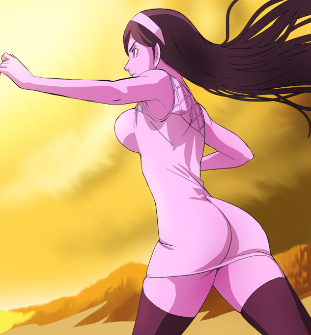 kumashiro maya (seikimatsu occult gakuin) drawn by haruyama_kazunori