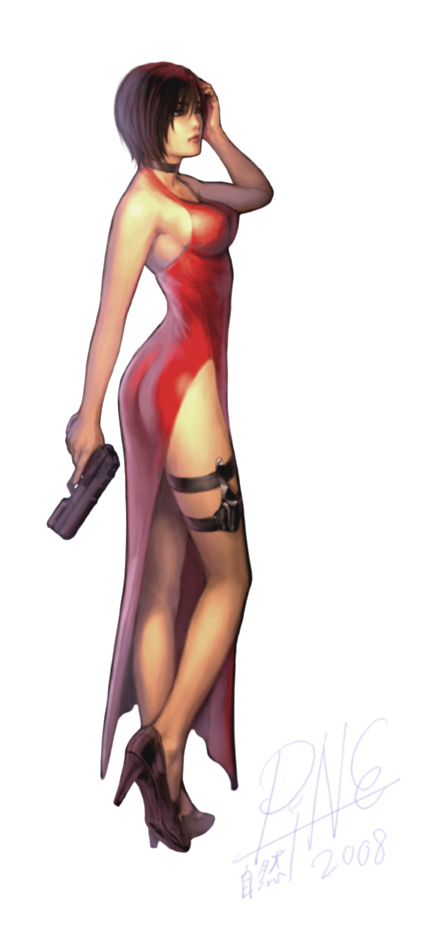 ada wong (resident evil and 1 more) drawn by jayun