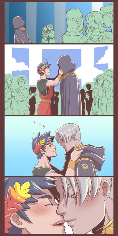 zagreus and thanatos (hades and 1 more) drawn by astraea_f