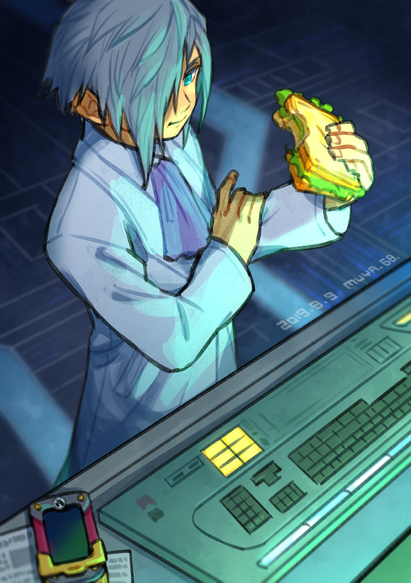 ienzo (kingdom hearts and 1 more) drawn by skyloop19