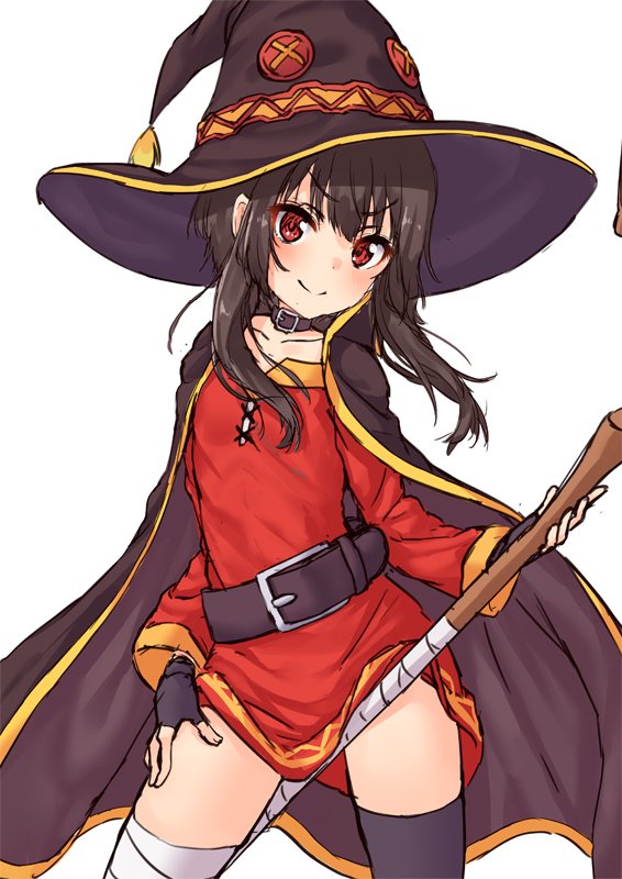 megumin (kono subarashii sekai ni shukufuku wo!) drawn by pensuke
