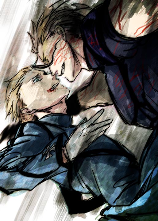 diarmuid ua duibhne and kayneth el-melloi archibald (fate and 1 more) drawn by kakesu_(freiheit)