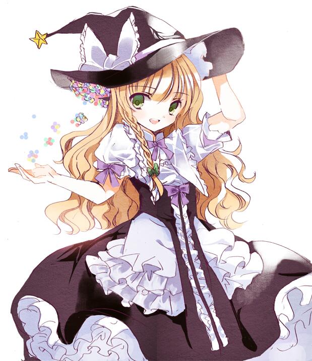kirisame marisa (touhou and 1 more) drawn by cierra_(ra-bit)