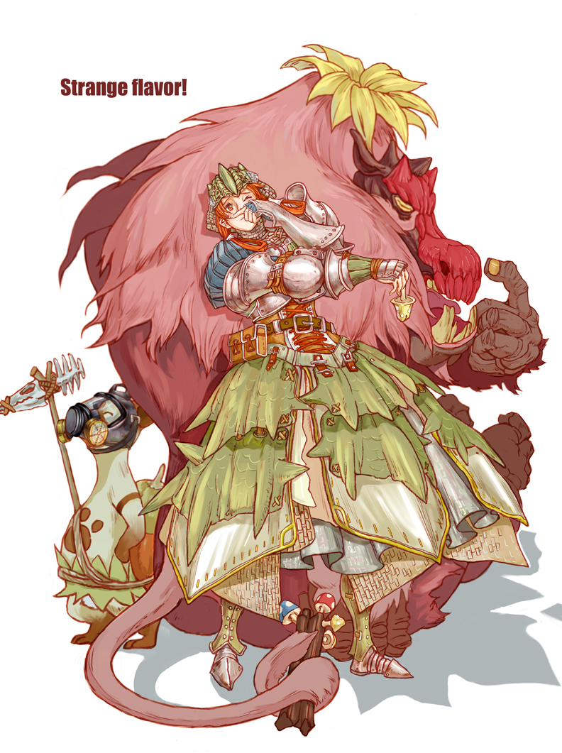 monster hunter and congalala (monster hunter) drawn by sanzhuangwangcat