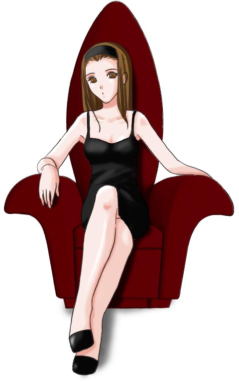 torii eriko (maria-sama ga miteru) drawn by inumori_sayaka