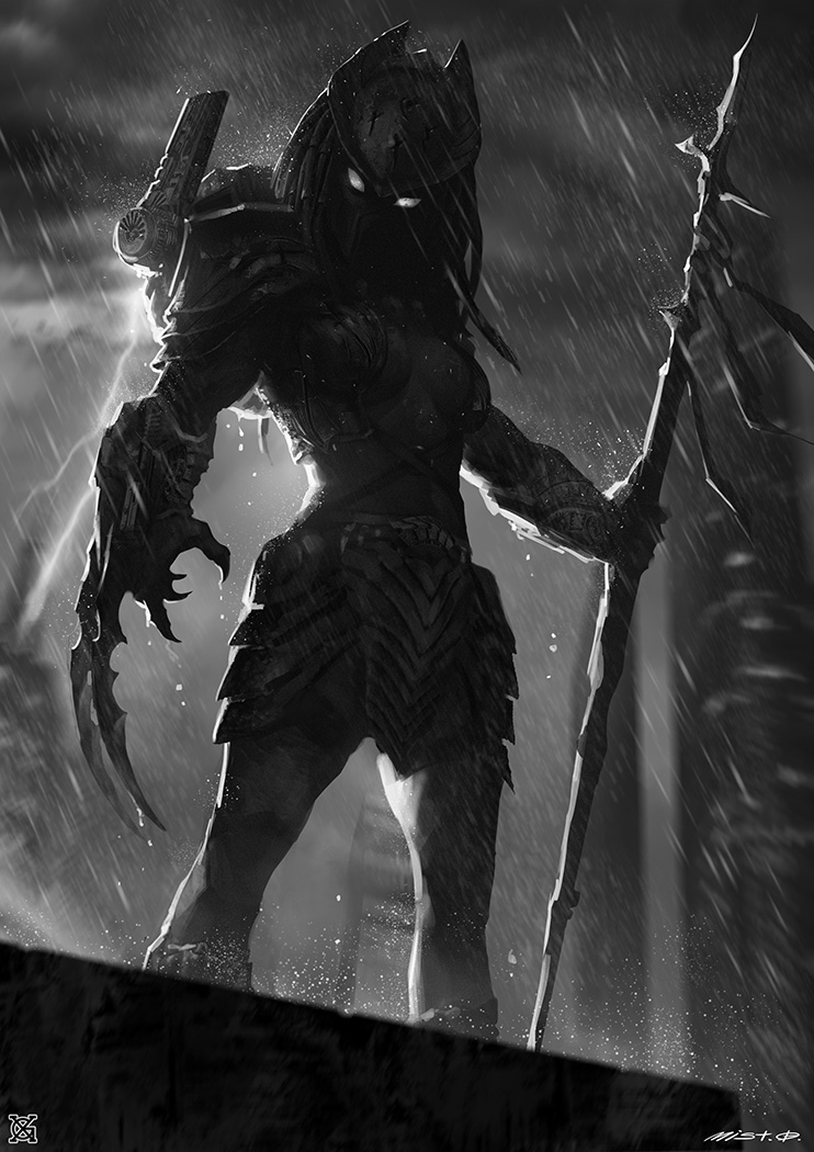 predator (predator and 1 more) drawn by xiaoguimist