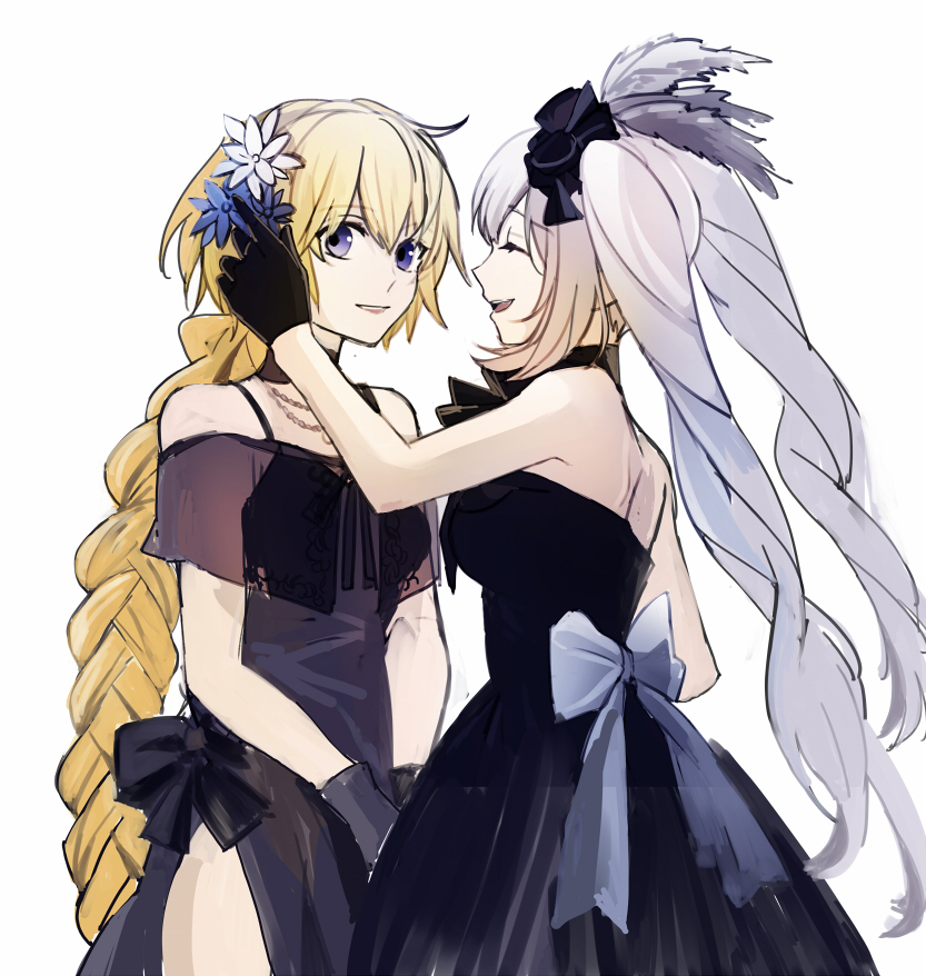 jeanne d'arc and marie antoinette (fate and 1 more) drawn by tsengyun