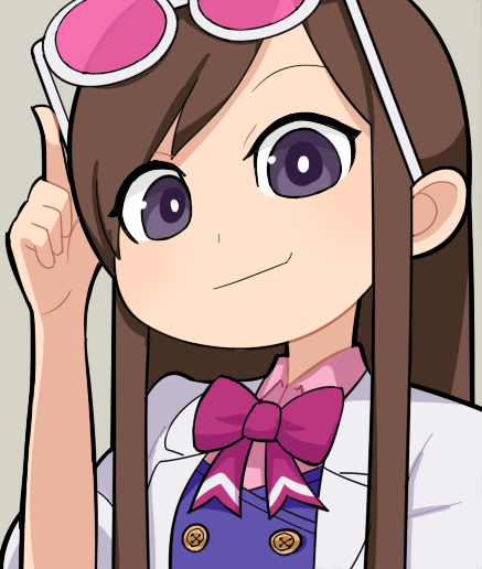 ema skye (ace attorney and 1 more) drawn by hospital_king